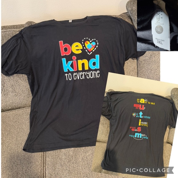 be kind to everyone Tops - Next Level Apparel Black 'Be Kind' T-Shirt